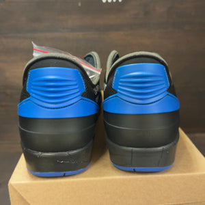 Jordan 2 Retro Low SP Off-White Black Blue Size 12.5 - Image 5