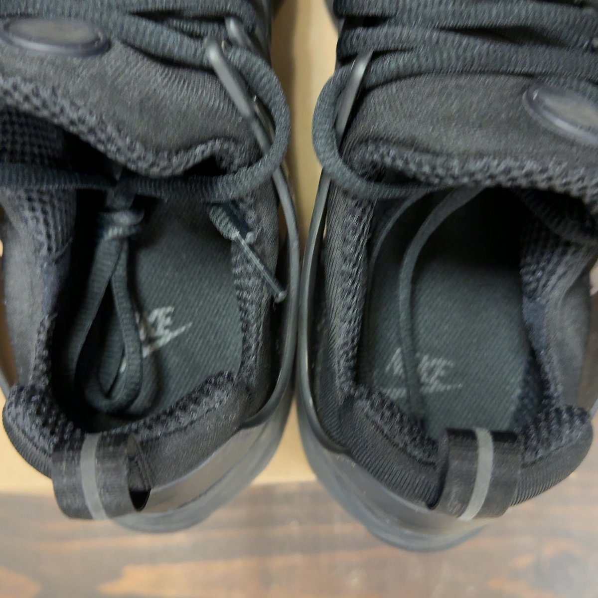 Nike Air Presto Triple Black Shiny Toe Size 11 (Pre-Owned) - aux