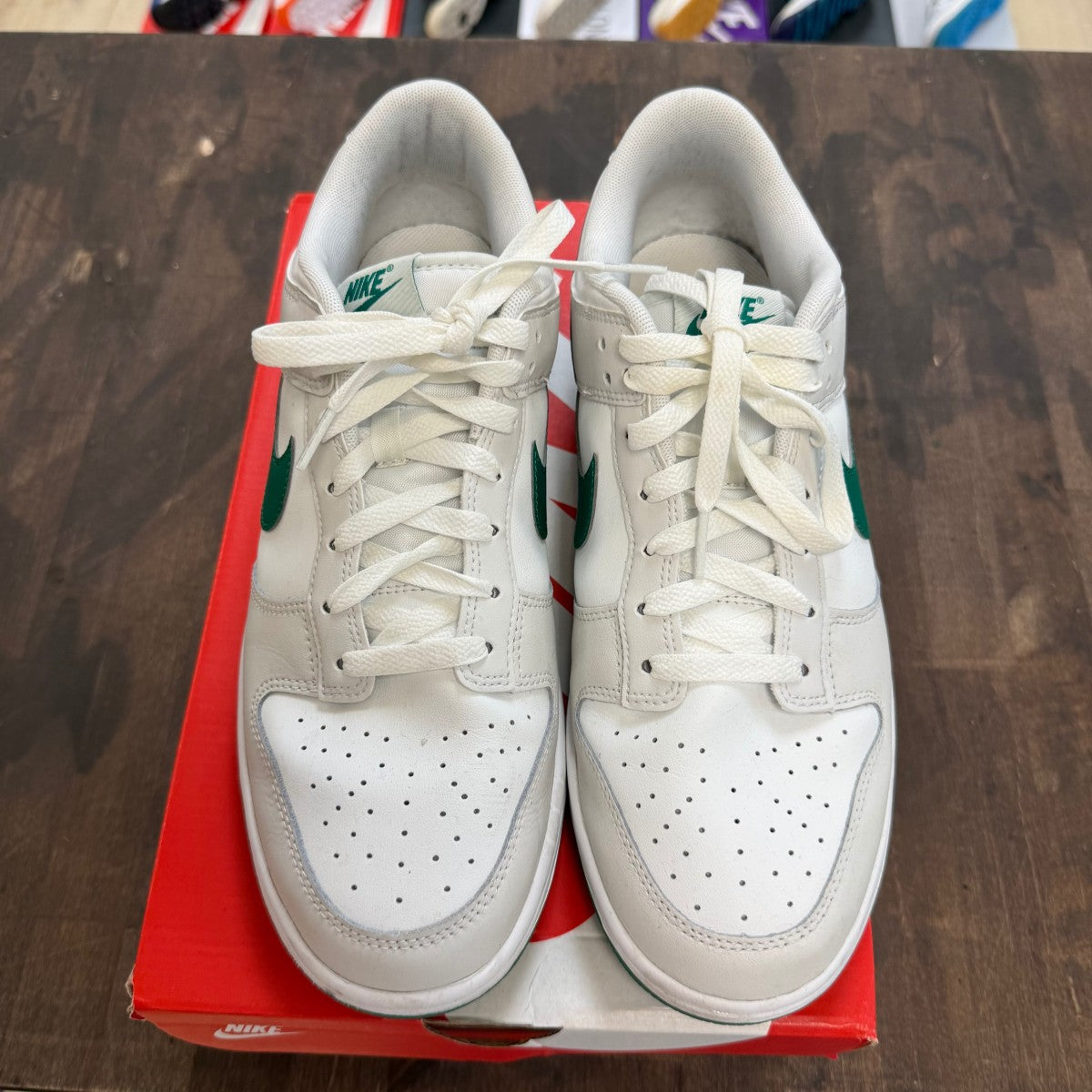 Nike Dunk Low Retro Summit White Malachite - Image 2