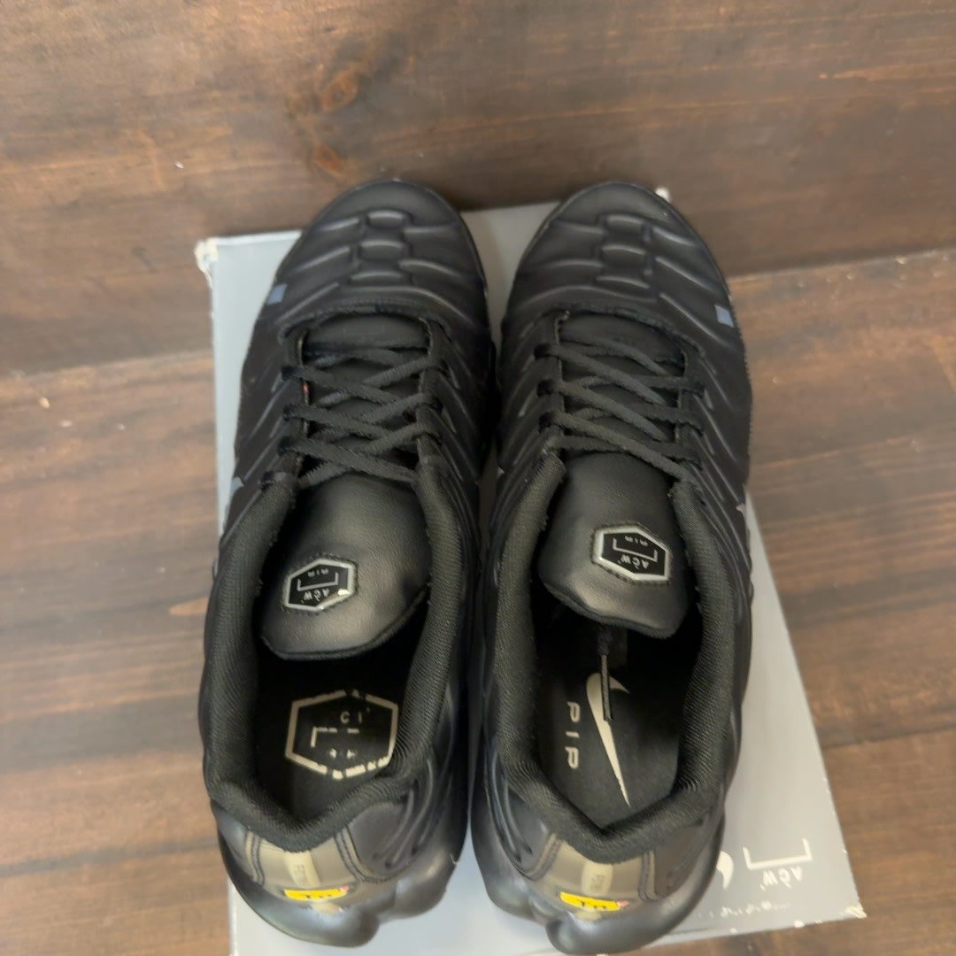 Nike Air Max Plus A-COLD-WALL Black Size 10.5 (Pre-Owned)