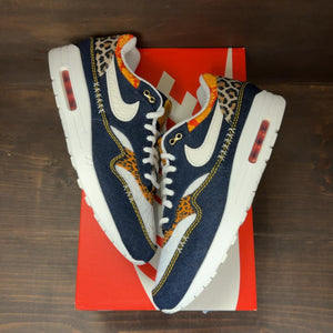 Nike Air Max 1 Premium Denim Leopard - Image 2
