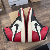 (GS) Bred Toe Jordan 1 High (USED, No Box)