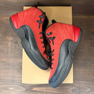 Jordan 12 Retro Reverse Flu Game (GS) Size 5.5Y (Pre-Owned) - Image 2