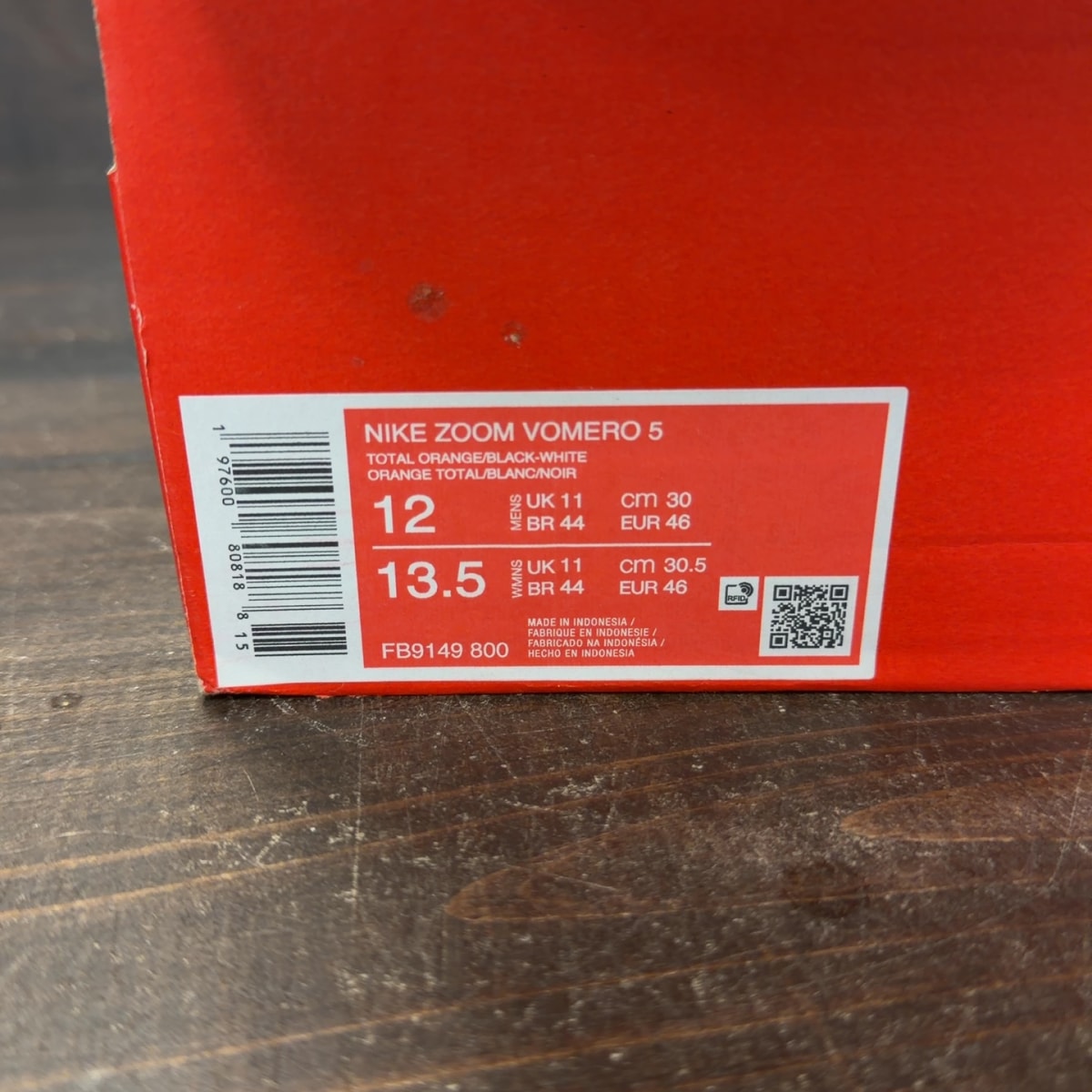 Nike Zoom Vomero 5 Total Orange - Image 8