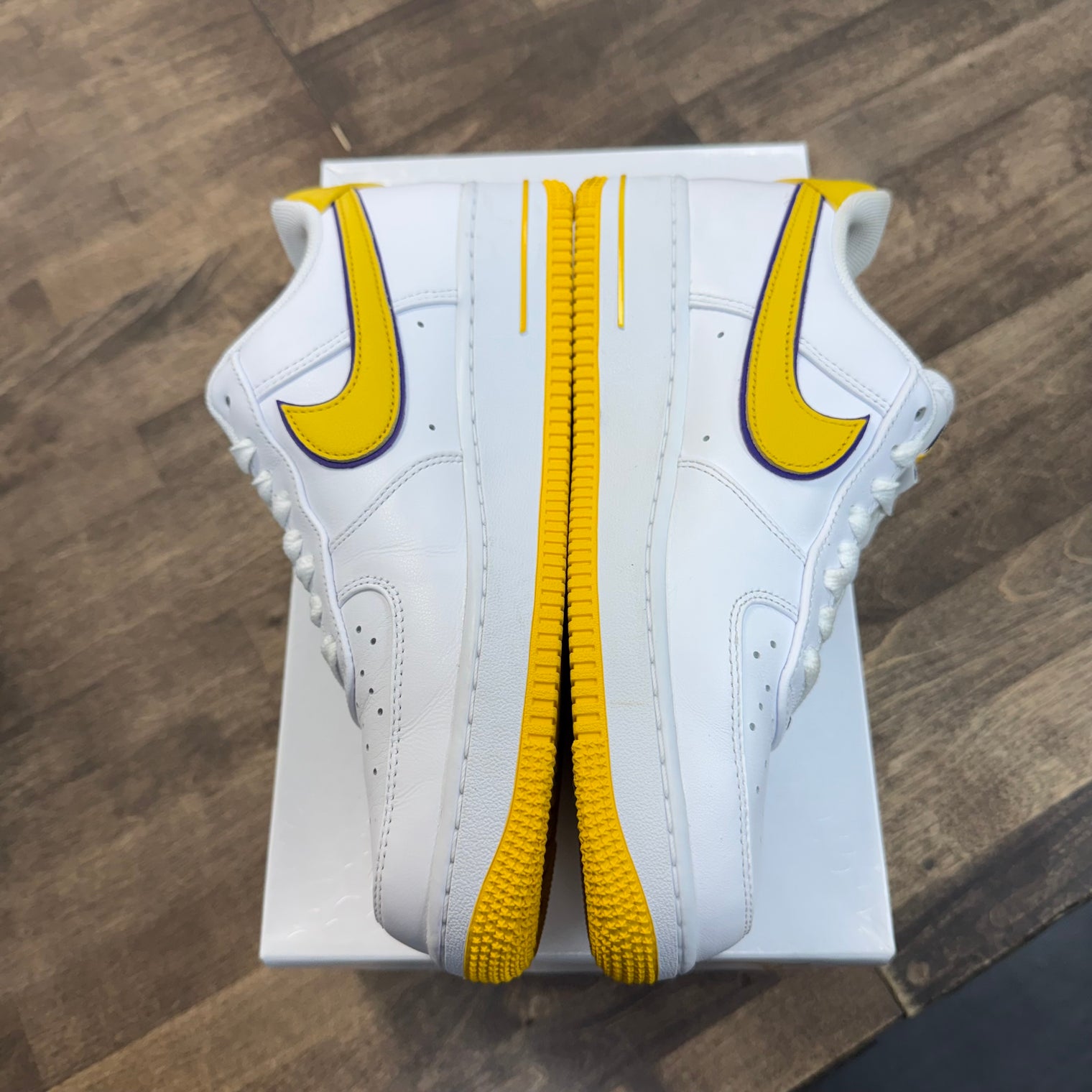 Kobe Bryant Lakers Home Nike Air Force 1 Low Retro QS (USED)