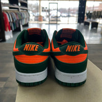 Miami Hurricane Nike Dunk Low (USED, No Box)