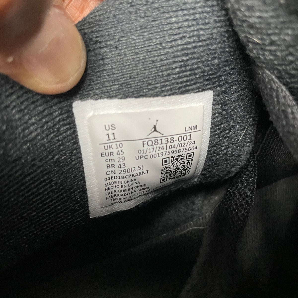 Jordan 3 Retro Black Cat (2025) - Image 6