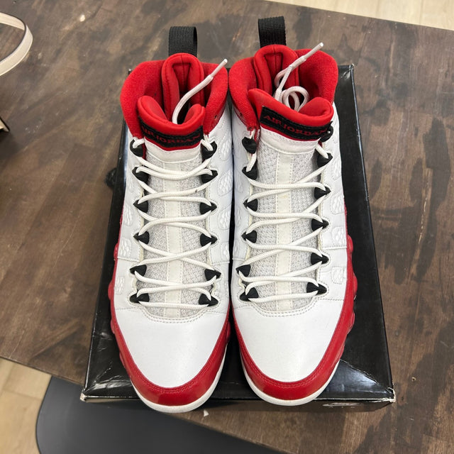 Jordan 9 Retro White Gym Red - Image 2