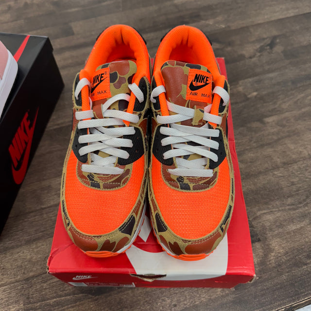 Duck Camo Orange Air Max 90 (USED)