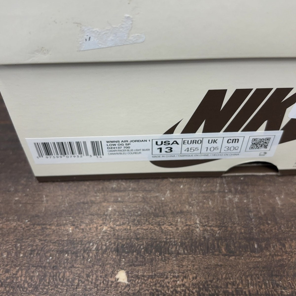 Jordan 1 Retro Low OG SP Travis Scott Canary (Women's) Size 13W (Pre-Owned) - Image 7