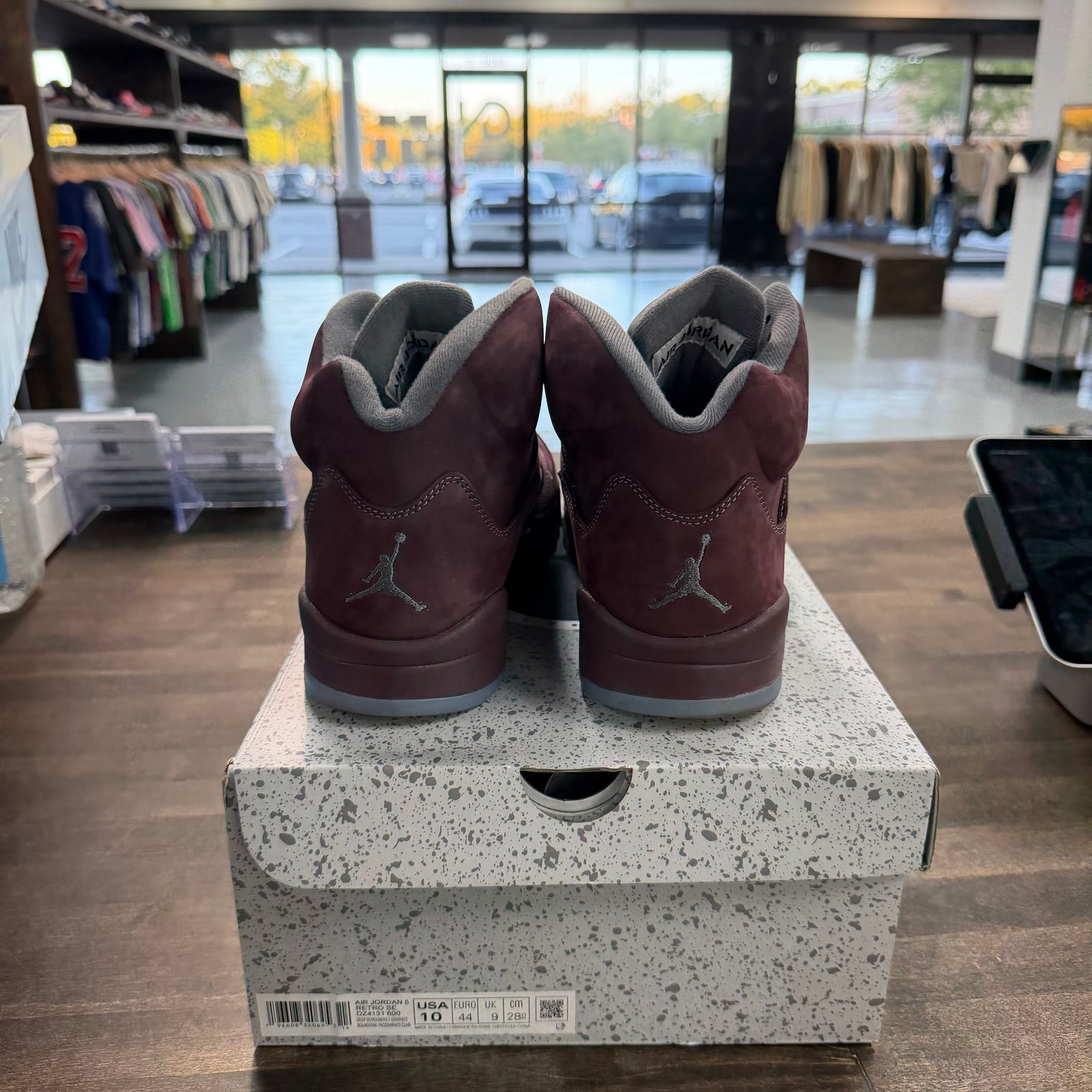 Burgundy Jordan 5 Retro (USED)