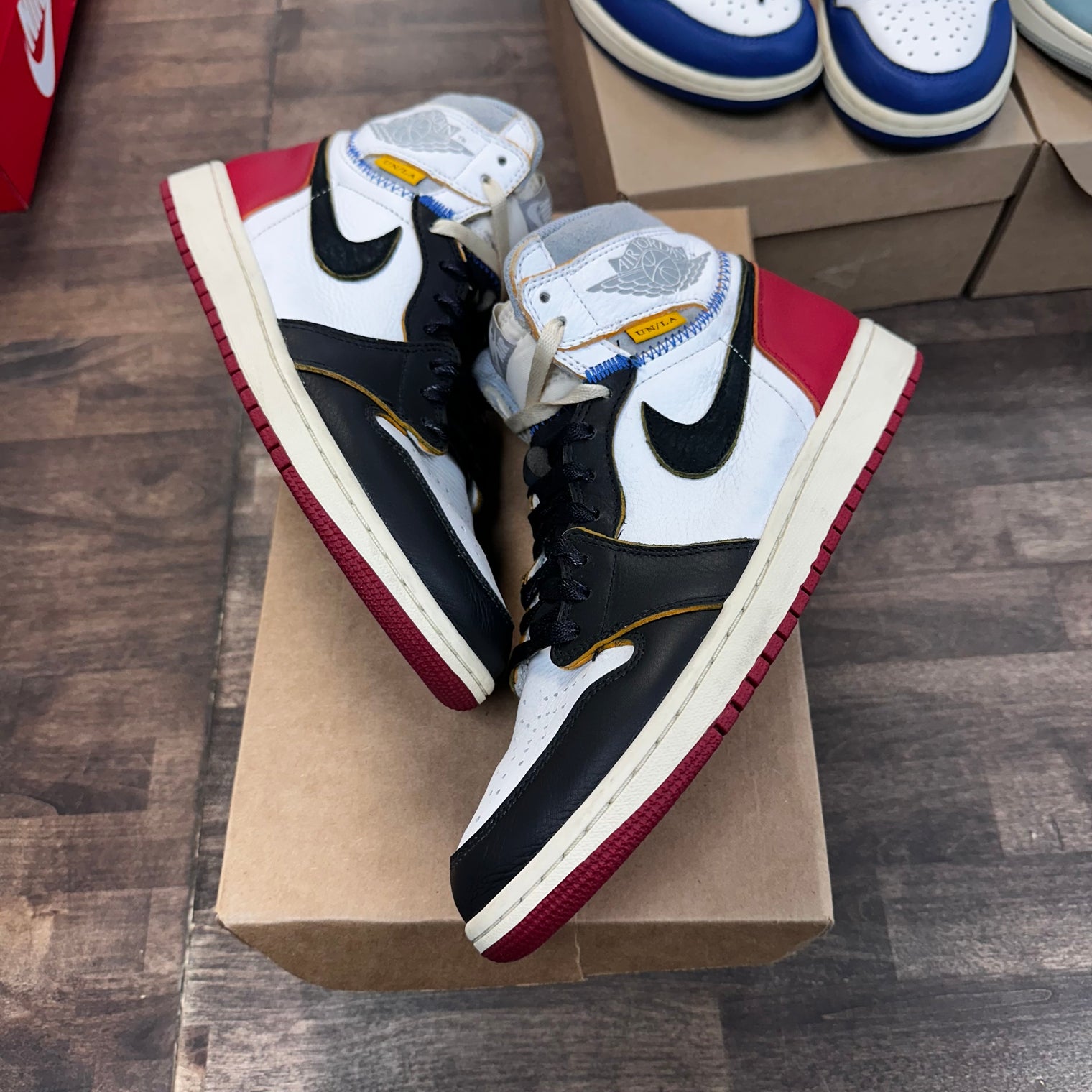 Union LA Black Toe Jordan 1 High (USED)