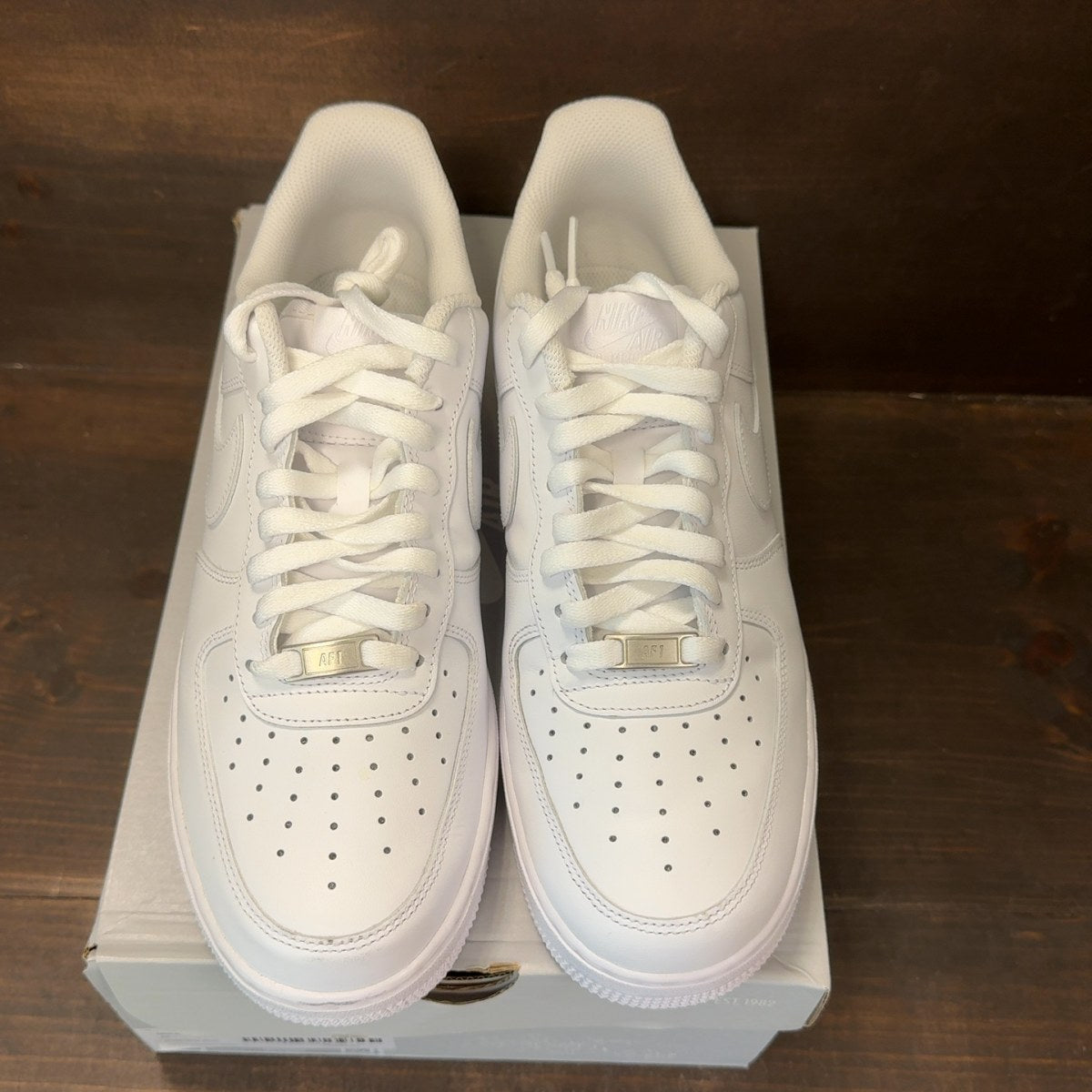 Nike Air Force 1 Low '07 White Size 10 (Pre-Owned) - Image 3