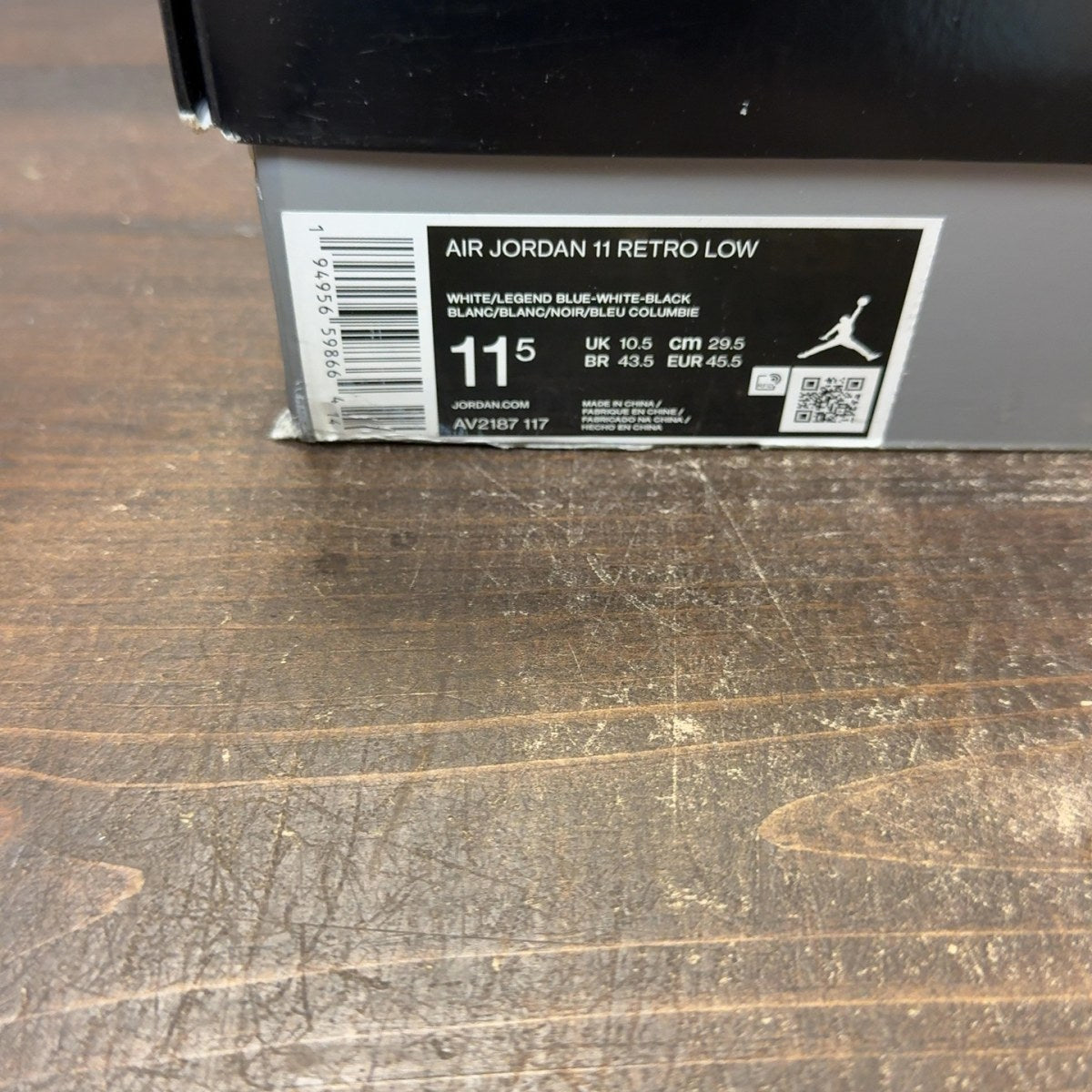 Jordan 11 Retro Low Legend Blue - Image 8