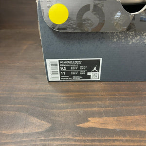Jordan 4 Retro Fear (2024) Size 9.5 (Pre-Owned) - Image 8