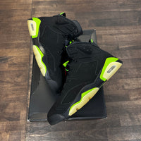 Electric Green Jordan 6 (USED)