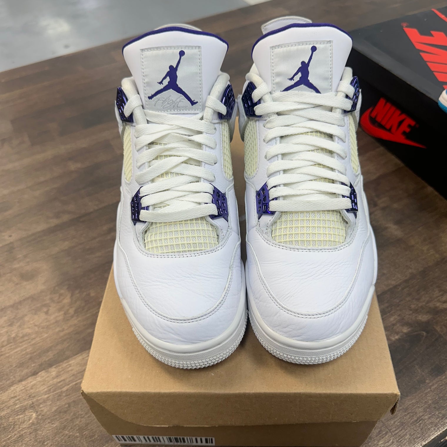 Metallic Purple Jordan 4 (USED, No Box)