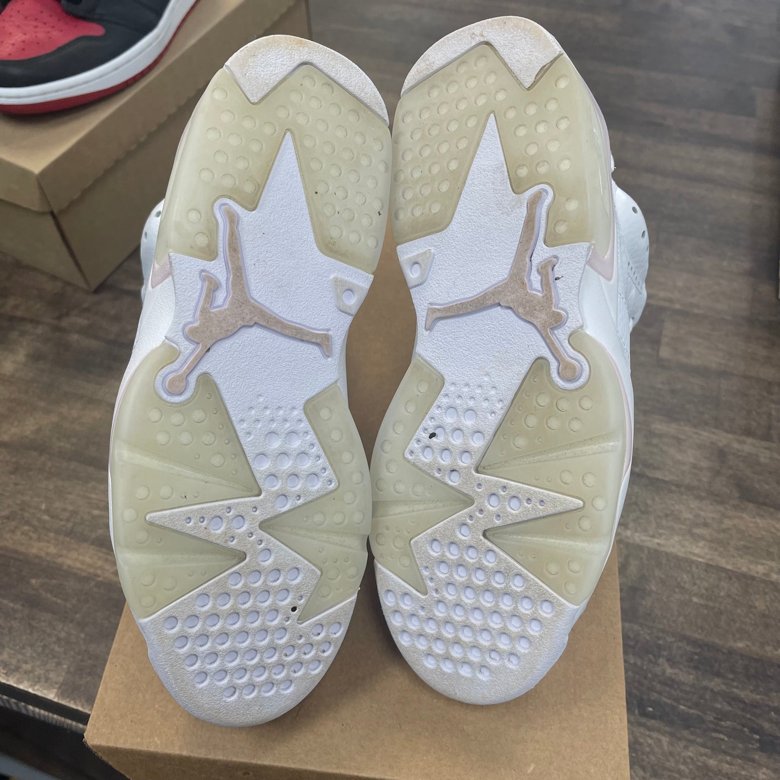 Gold Hoops Jordan 6 (W) (USED, No Box)