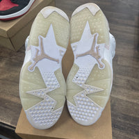 Gold Hoops Jordan 6 (W) (USED, No Box)