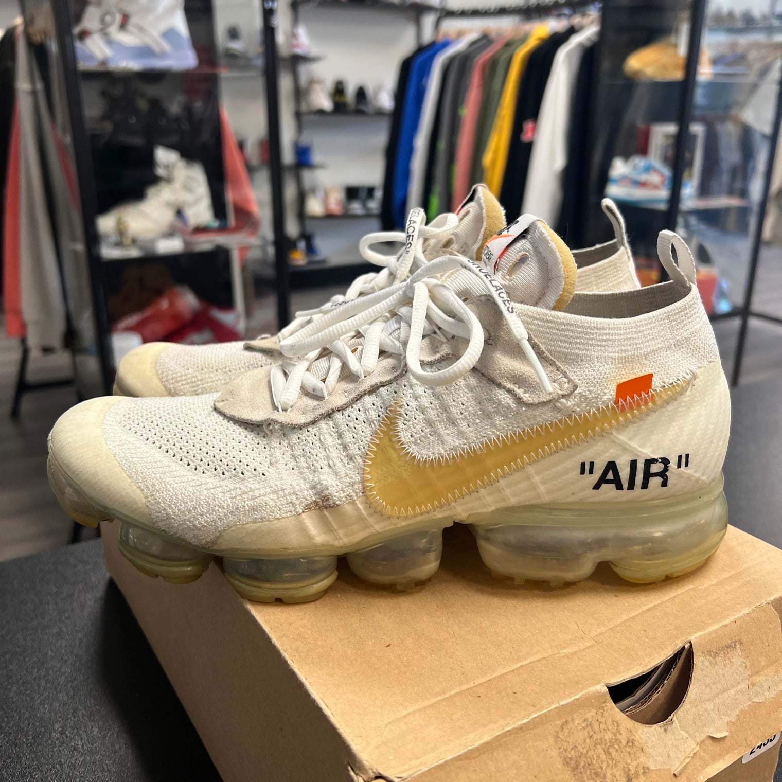Off-White Vapor Max White (USED)