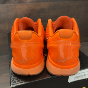 Nike Kobe 6 Protro Total Orange Size 11.5 (Pre-Owned)