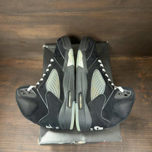 Jordan 5 Retro OG Black Metallic Reimagined Size 8 (Pre-Owned)