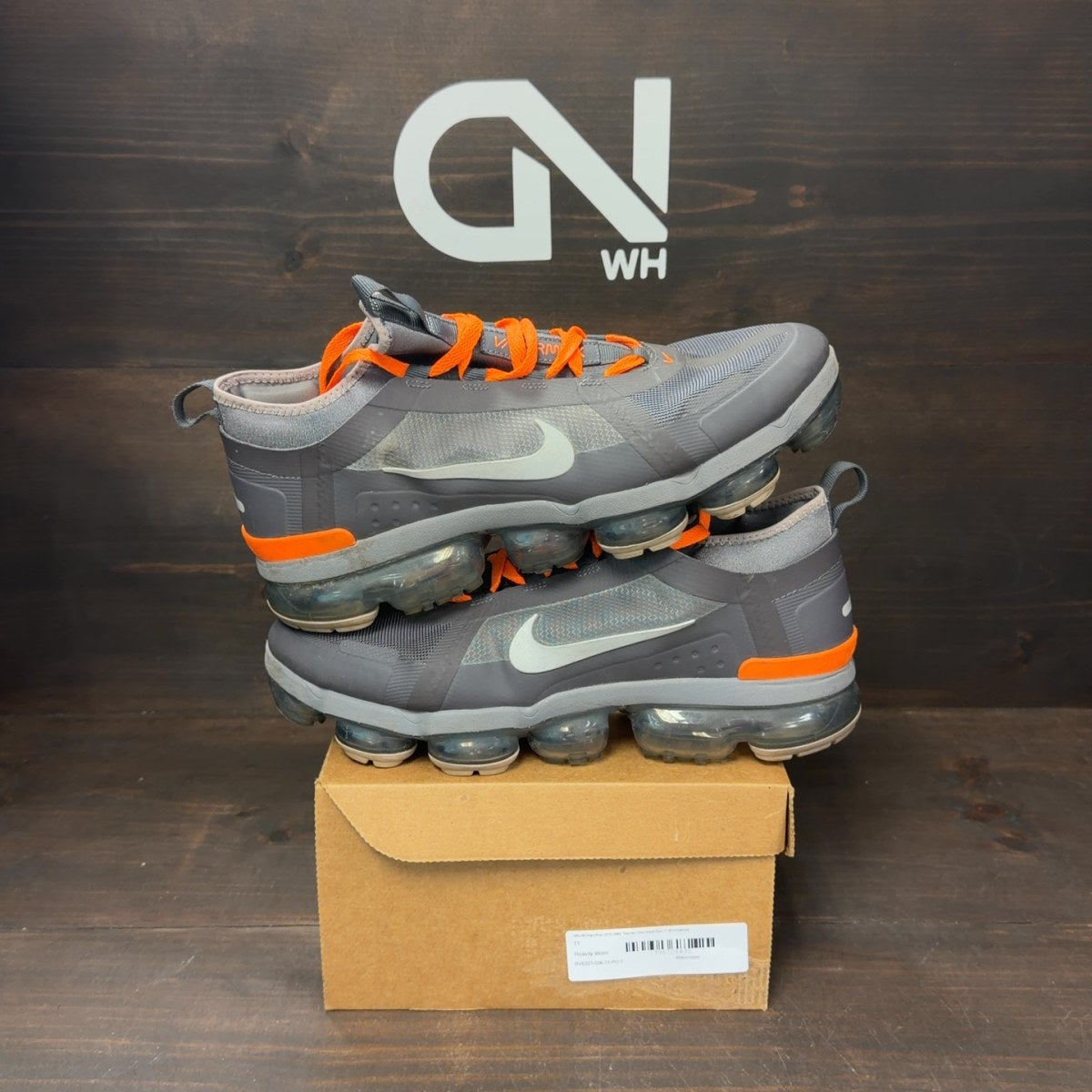 Nike Air VaporMax 2019 Utility Thunder Grey Sepia Size 11 (Pre-Owned) - Image 1