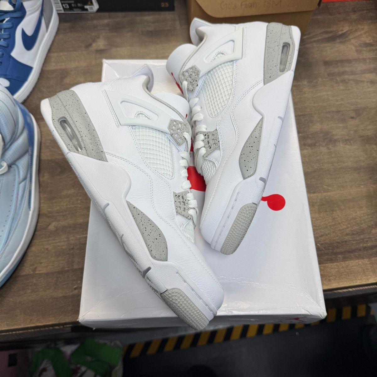Jordan 4 Retro White Oreo (2021) Size 13 (Pre-Owned) - Image 1