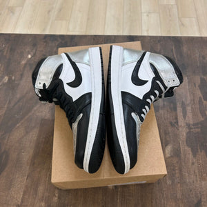 Jordan 1 Retro High Silver Toe (Women's) Size 11.5W (Pre-Owned) - Image 3