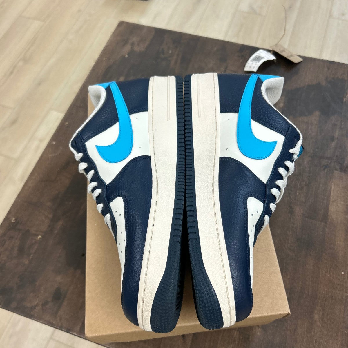 Nike Air Force 1 Low '07 Armory Navy Baltic Blue Size 13 (Pre-Owned) - Image 3