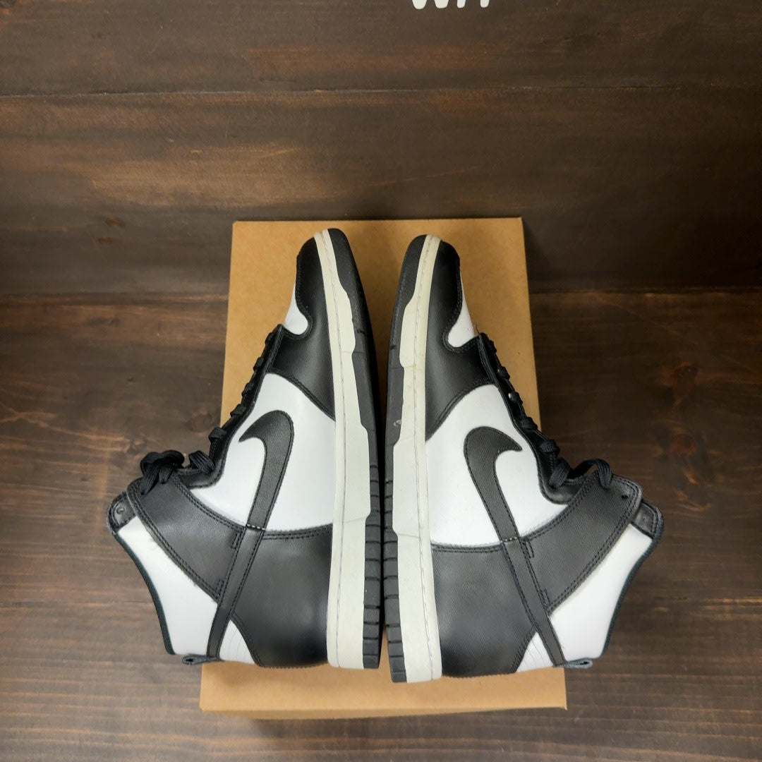 Nike Dunk High Panda (2021) (Women's) Size 9W (Pre-Owned) - Image 5