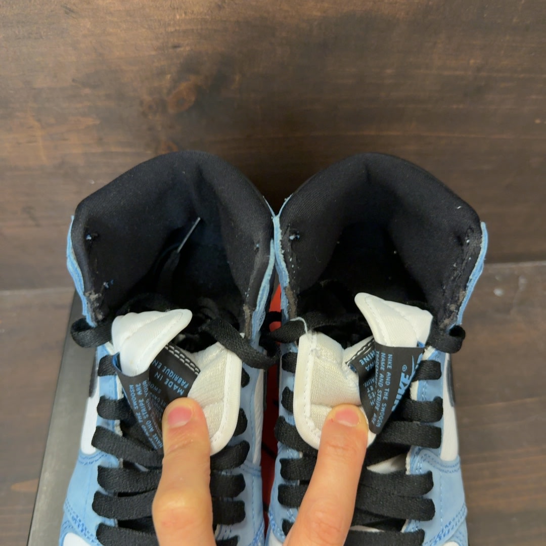 Jordan 1 Retro High OG University Blue (GS) - Image 4
