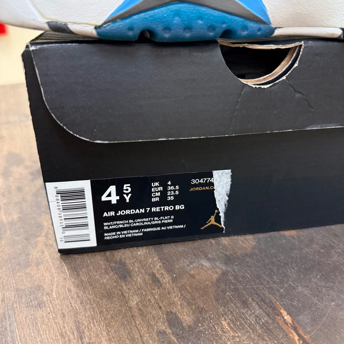 Jordan 7 Retro French Blue (2015) (GS) - Image 6