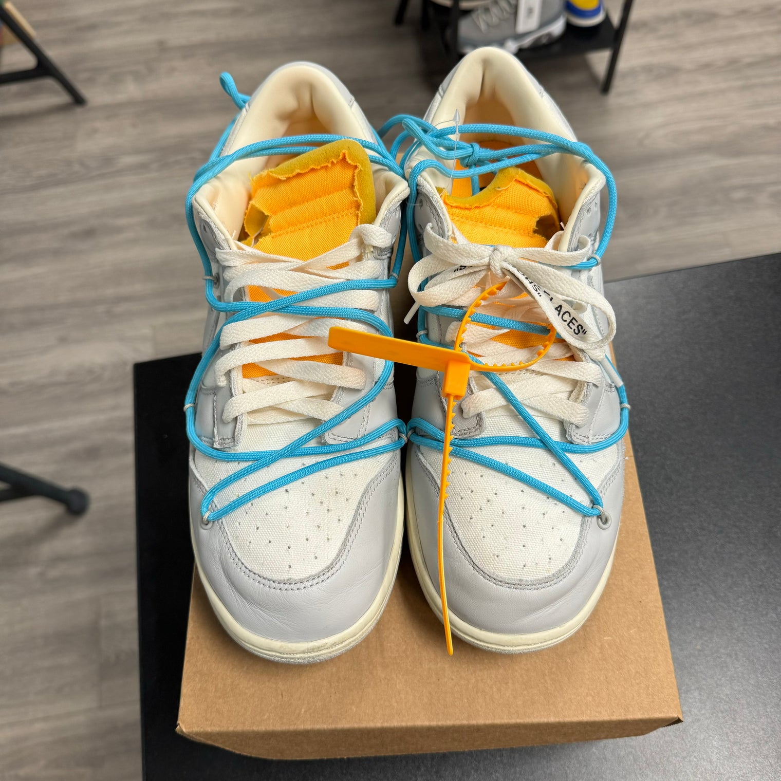 Off-White Lot 2 Dunk Low (USED, No Box)