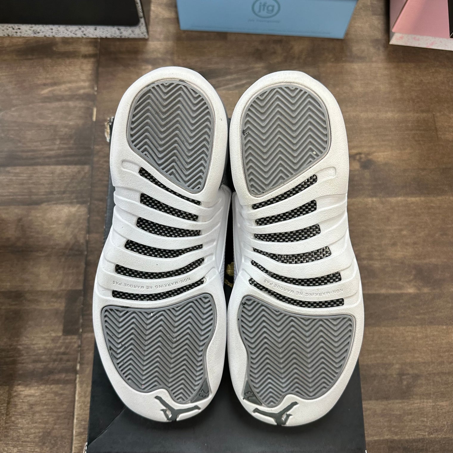 Stealth Jordan 12 Retro (GS) (Lightly Worn)