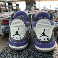 Dark Iris Jordan 3 (USED)