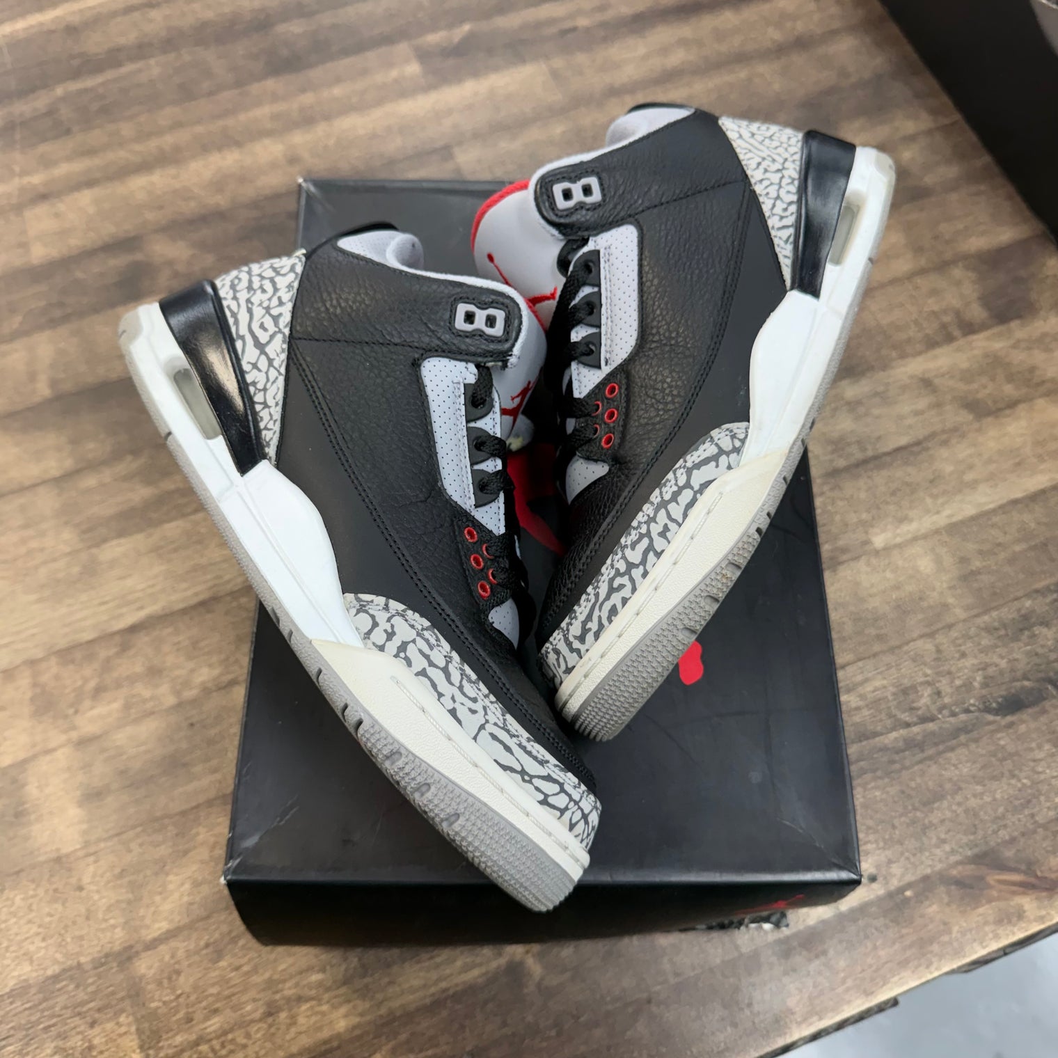 Black Cement Jordan 3 Retro (2018) (USED)
