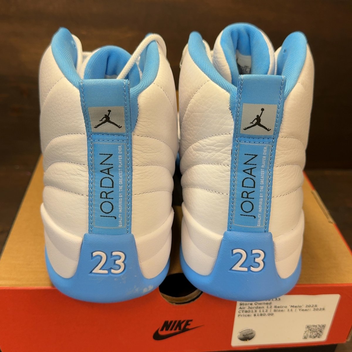 Jordan 12 Retro Melo (2025) Size 11 (Pre-Owned) - aux