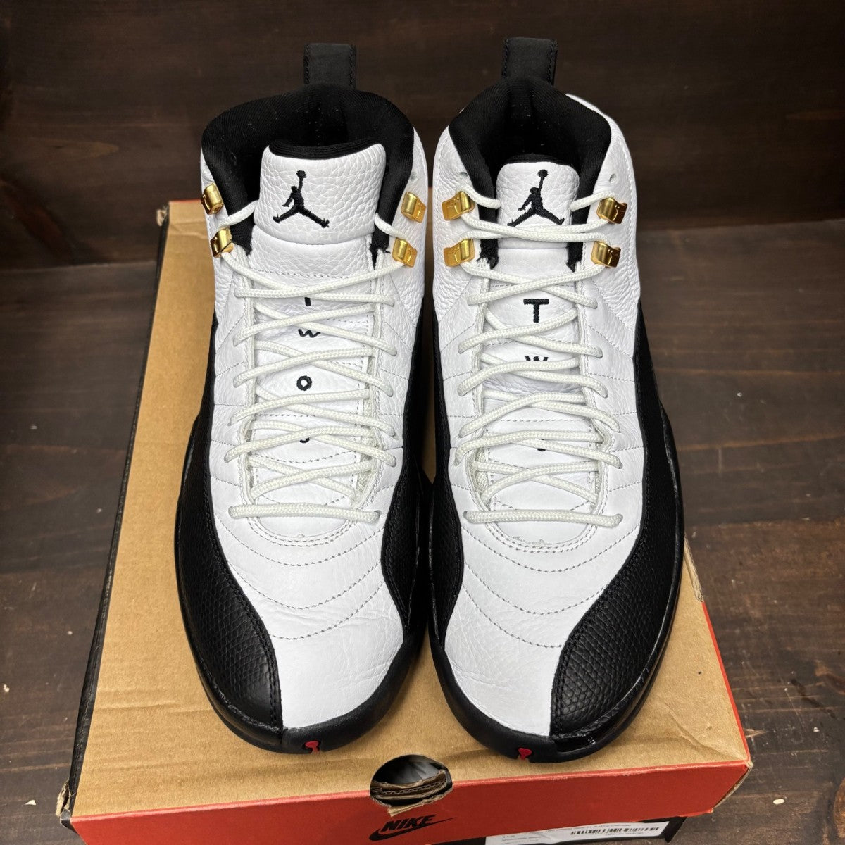 Jordan 12 Retro Taxi (2025) Size 11.5 (Pre-Owned) - tag