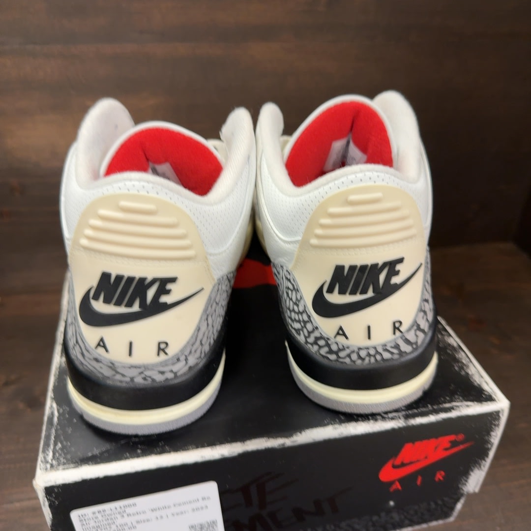 Jordan 3 Retro White Cement Reimagined Size 12 (Pre-Owned)