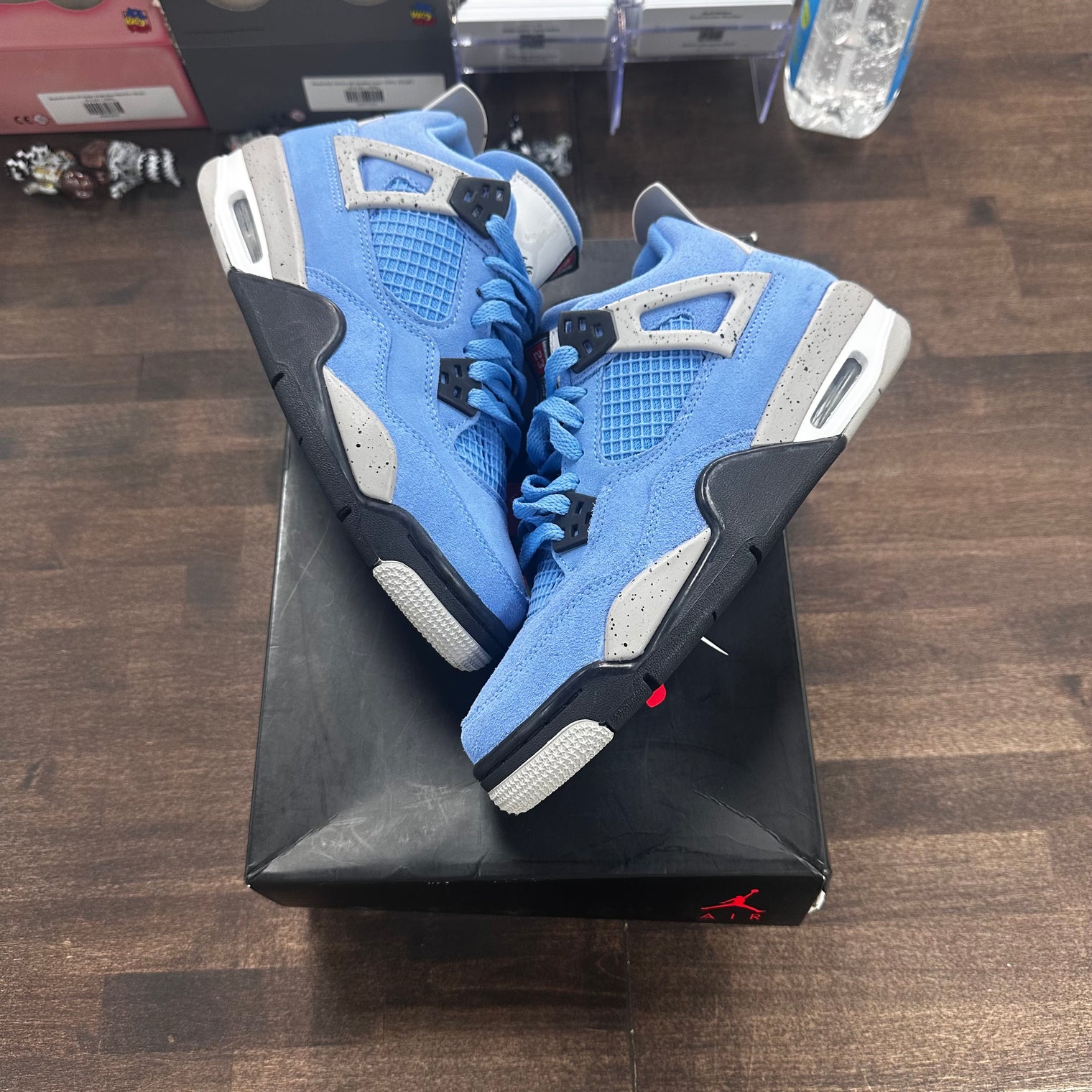 University Blue Jordan 4 (GS) (USED)