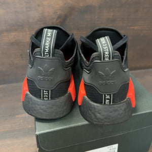 adidas NMD R1 Core Black Lush Red - Image 4