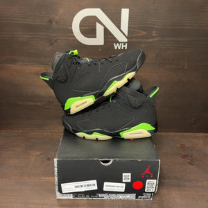 Jordan 6 Retro Electric Green Size 8 (Pre-Owned) - front