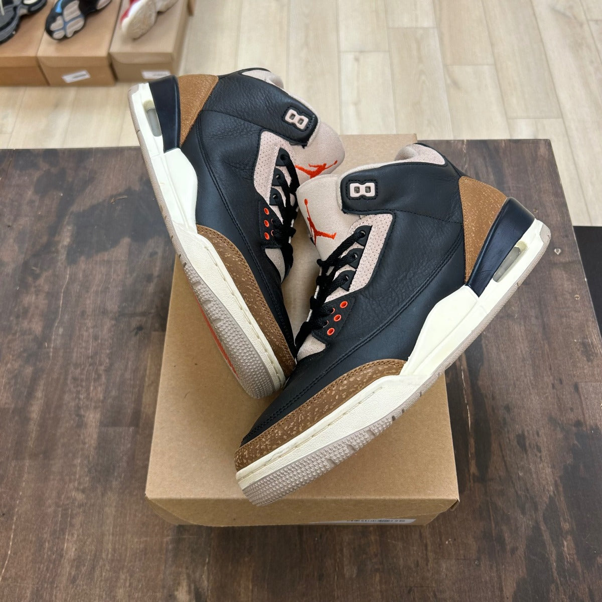 Jordan 3 Retro Desert Elephant Size 12 (Pre-Owned) - Image 1