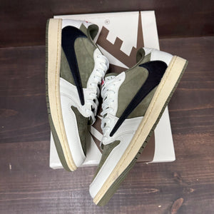 Jordan 1 Retro Low OG SP Travis Scott Medium Olive - Image 4