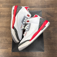 Fire Red Jordan 3 (GS) (USED)