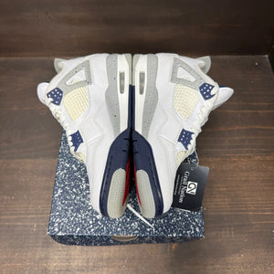 Jordan 4 Retro Midnight Navy Size 9 (Pre-Owned) - tag