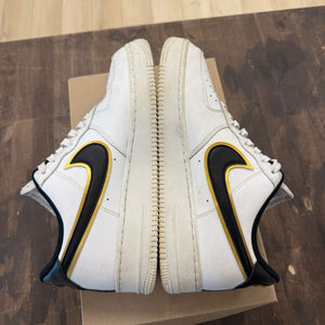 Nike Air Force 1 Low '07 LV8 Double Swoosh White Metallic Gold Size 10.5 (Pre-Owned) - Image 4