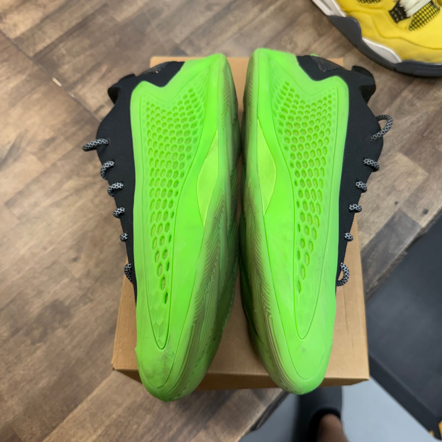 Slime adidas AE 1 Low (USED, No Insoles, No Box)