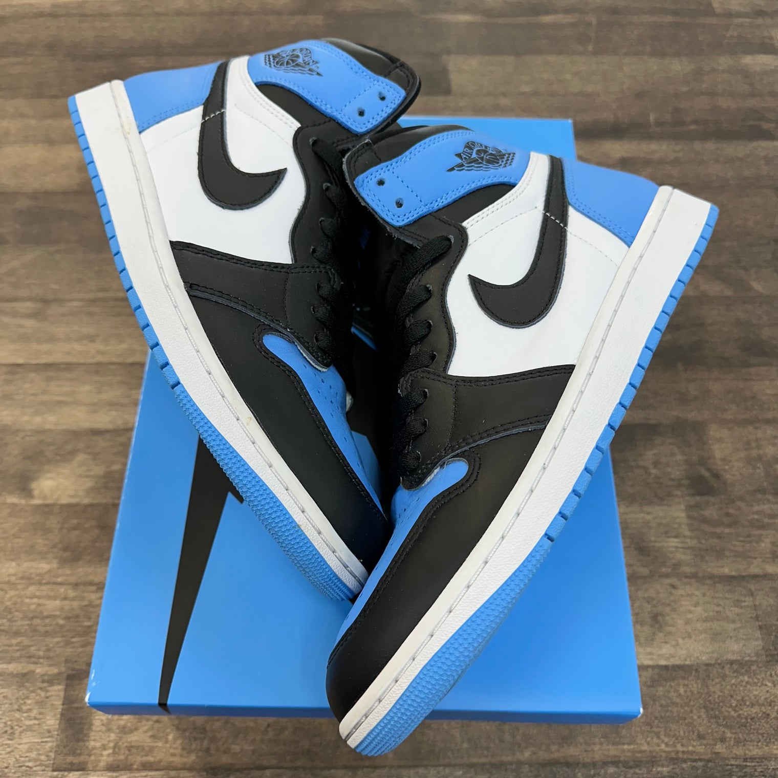 UNC Toe Jordan 1 High (USED)